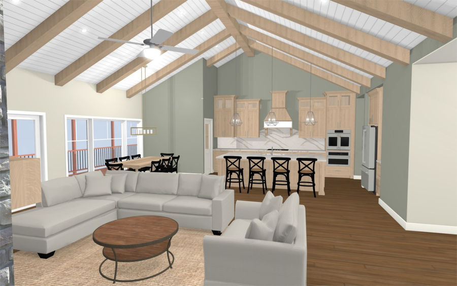 3D Renderings - BK Interior Design project photograph