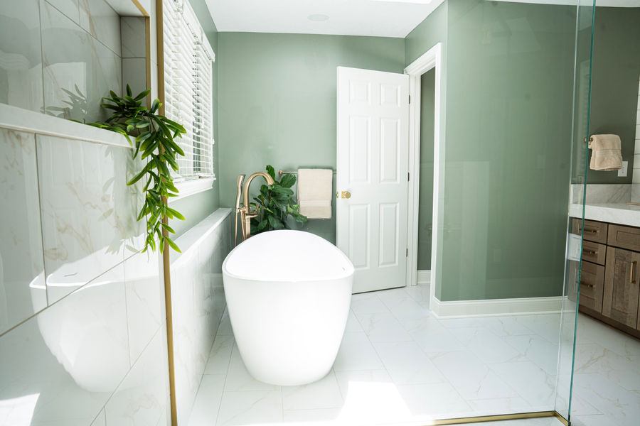 Colony Woods Bathroom - BK Interior Design project photograph