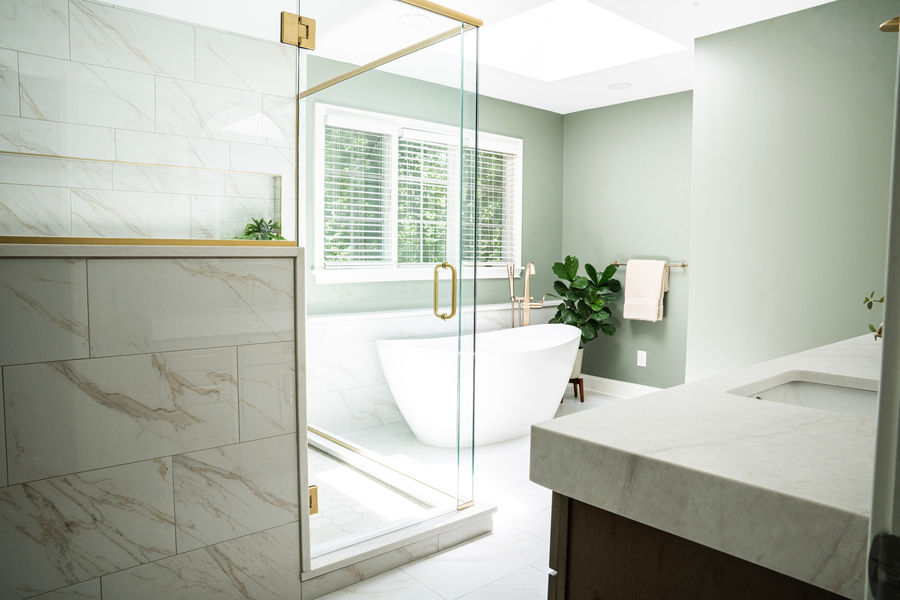Colony Woods Bathroom - BK Interior Design project photograph