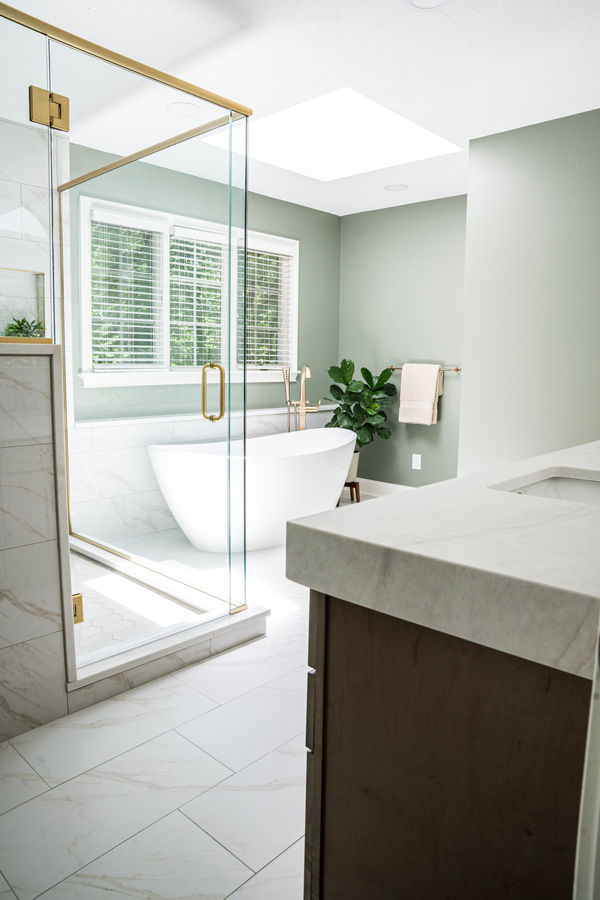 Colony Woods Bathroom - BK Interior Design project photograph