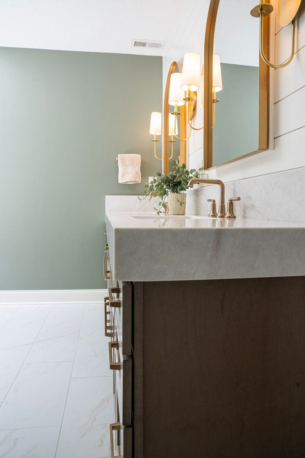 Colony Woods Bathroom - BK Interior Design project photograph