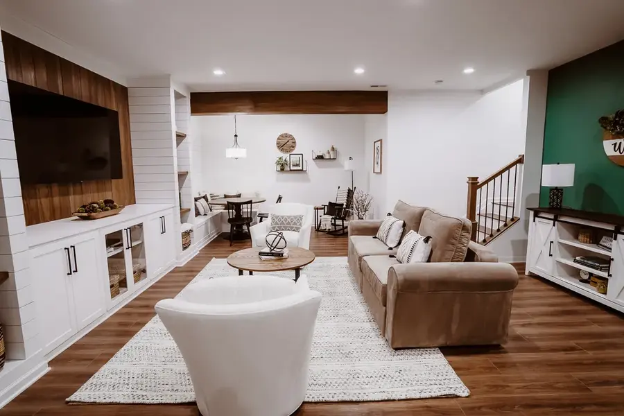 Cozy Basement - BK Interior Design project photograph