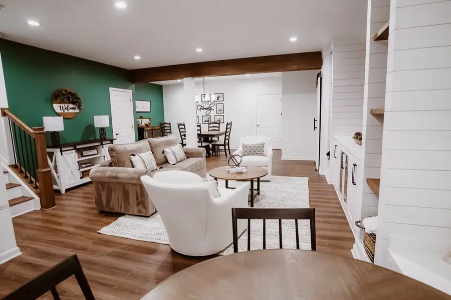 Cozy Basement - BK Interior Design project photograph