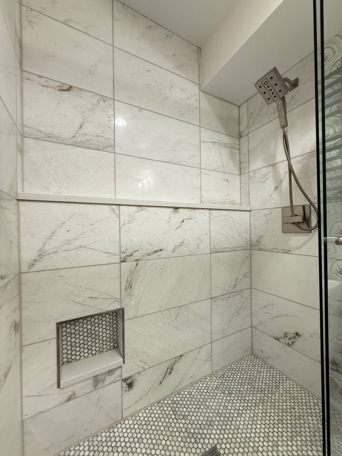 Eagle Valley Timeless Bathrooms - BK Interior Design project photograph