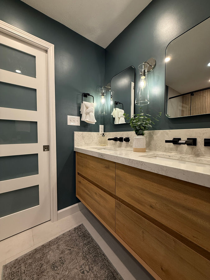 Eagle Valley Timeless Bathrooms - BK Interior Design project photograph